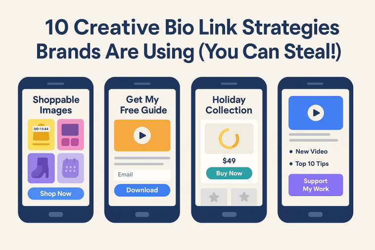 Creative bio link strategies to steal - 10
